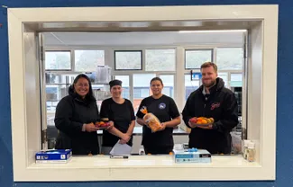 In the Wharekai at Arakura