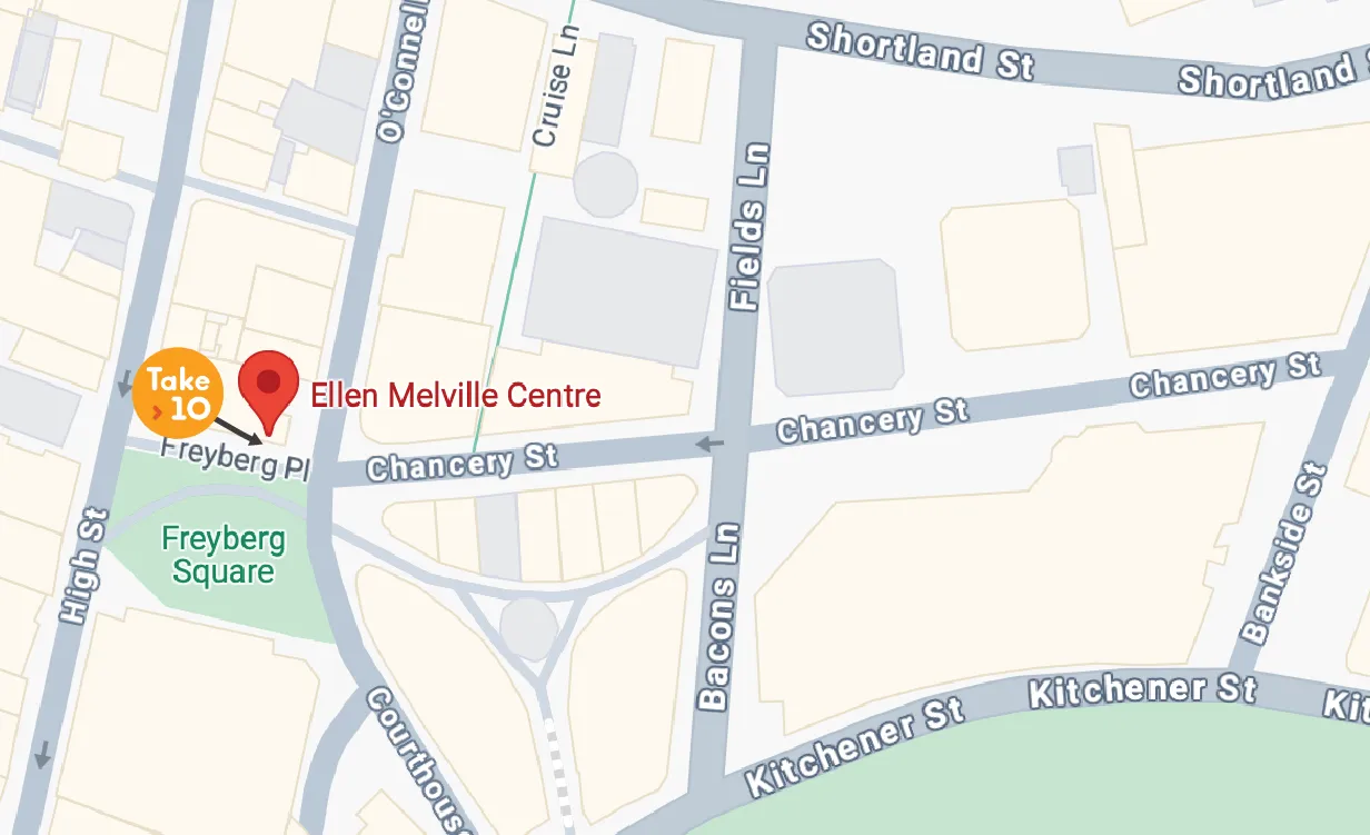 Take 10 Auckland location map