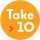 Take 10 logo